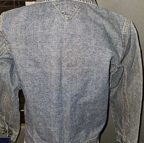 Tommy Hilfiger Womans Jean Jacket Size M - Picture 7 of 13